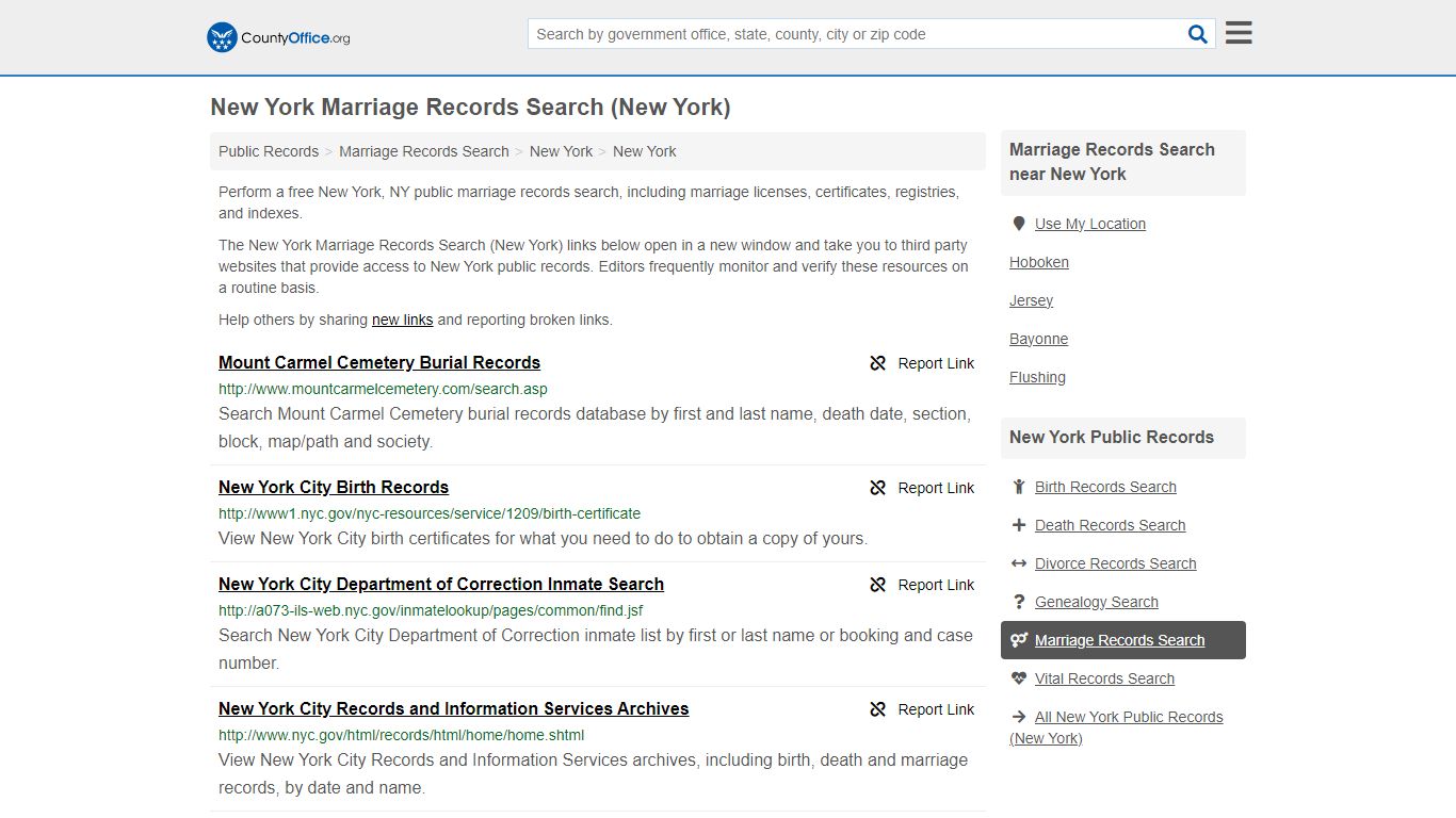 Marriage Records Search - New York, NY (Marriage Licenses & Certificates)